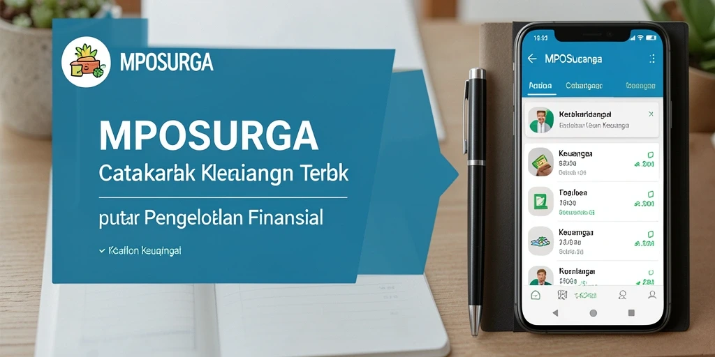 Tampilan antarmuka MPOSURGA yang memudahkan pengguna dalam mencatat keuangan.